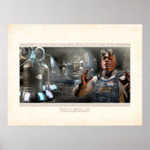 Spännande sagor: Zenos maskinrum (24x18") Affisch