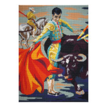 Spansk Matador inbjudan