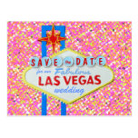 Spara datera sagolika Las Vegas Bling Vykort