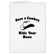 Spara en Cowboy. Rida din chef Kort