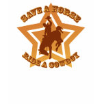 Spara en hästritt en Cowboy