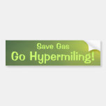 Sparan gasar går Hypermiling! Bildekal