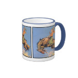 Sparka bakut blå himmel kaffe koppar