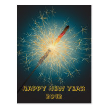 sparkler vykort