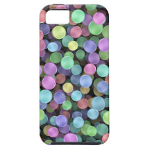 Sparkling regnbågepolka dots iPhone 5 Case-Mate fodraler