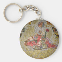 Sparkly partyflicka Keychain Nyckel Ring