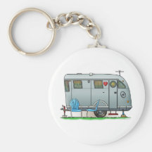 Spartanskt camparesläp RV Nyckel Ring