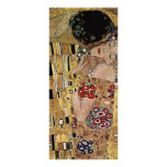 Specificerar den Gustav Klimts kyssen (circa 1908) Rackkort Med Full Färg
