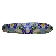 Spegel för Gaudi blåttmosaik Skate Boards