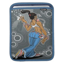 Spelar ingen roll flickaipad sleeve