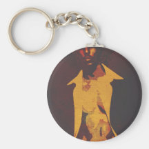 Spelare vardagsrum Keychain Nyckelring