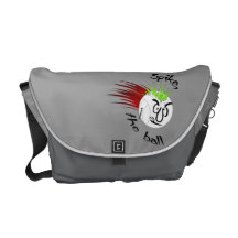 Spike bollen messenger bag