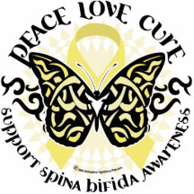 Spina Bifida stam- fjäril Photo Cutout