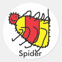 Spindelklistermärkear