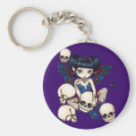 "Spindlar och döskallar" Keychain nyckelringar