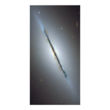 Spindlegalaxen NGC 5866 smutsigare 102 Anpassingsbara Fotokort