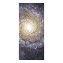 Spiral galax M74 (Hubble) Anpassade Ställkort