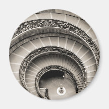 Spiral trappa för BW Vatican Magnet För Kylskåp