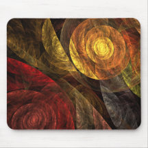 Spiralen av livabstraktkonst Mousepad Musmatta