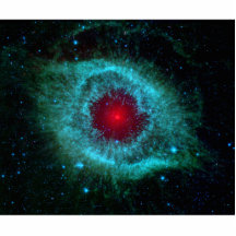 SpiralNebulaInfrared Spitzer Acrylic Cut Out