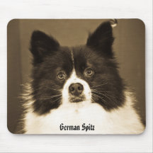 Spitz för hundMousepad tysk Mus Matta