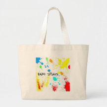 splatterhimmel tote bag