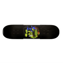 sploder stiger ombord skate board deck