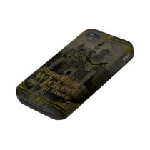 Spökat Fall-Kompis för slottHalloween iPhone 4 fal Tough Iphone 4 Cases