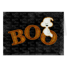 Spöke- och buHalloween kort