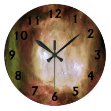 Spökehuvudnebulaen Vägg Klockor