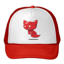 spökekatthatt trucker kepsar