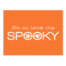 Spöklik typografiHalloween spara dateravykortet