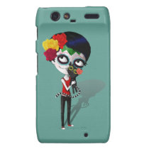 Spooky Dia de Los Muertos Girl casemate fodral