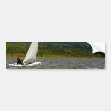 Sport av seglingbildekal