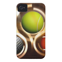 Sportar iPhone 4 Case-Mate Skydd