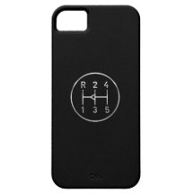 Sportbilen utrustar knoppen, överföringsförskjutni iPhone 5 Case-Mate fodral
