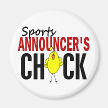 Sporthallåman chick kylskåpmagneter