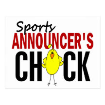 Sporthallåman chick vykort