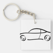 sports car schlüsselanhängern