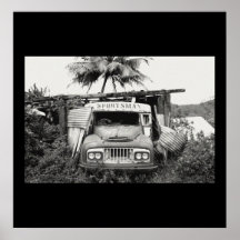 Sportsman - Old Caribbean Bus Posters