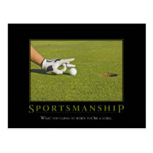 SportsmanshipDemotivational vykort