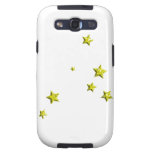 SPRIDD GUL BAKGRUND FÖR STJÄRNABRYTNINGMALL GALAXY S3 CASES