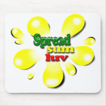 Spridd summa Luv Mousepad Musmatta