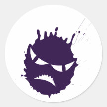 Spritzer Monster splash Stickers