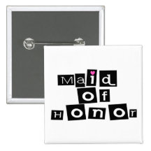 (Sq) maid of honor, Knappar Med Nål
