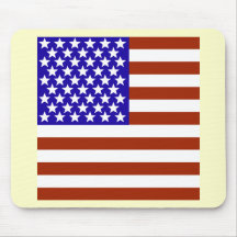Square Stars and Stripes マウスパッド