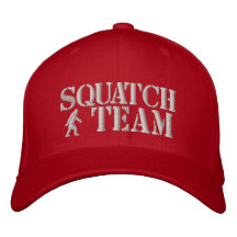Squatch lag broderade baseball kepsar