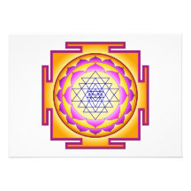 Sri Chakra gudinna Shri Lalitha Tripura Sundari Anpassningsbara Tillkännagivanden
