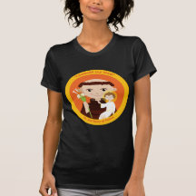 St Anthony av Padua Tee Shirt