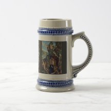 St. Benedict i bön av Meister Von Meßkirch (var Kaffe Mugg